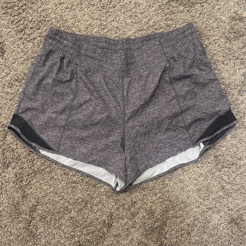 Lululemon Athletica Heather Gray Athletic Shorts